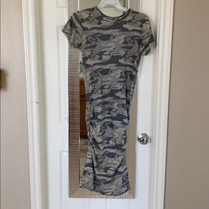 Monrow army print dress